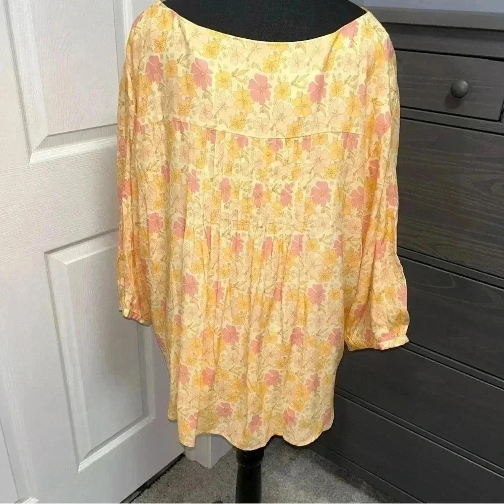 Jackson Rowe  Vintage Poppy Fluttershy Top - Picture 6 of 11